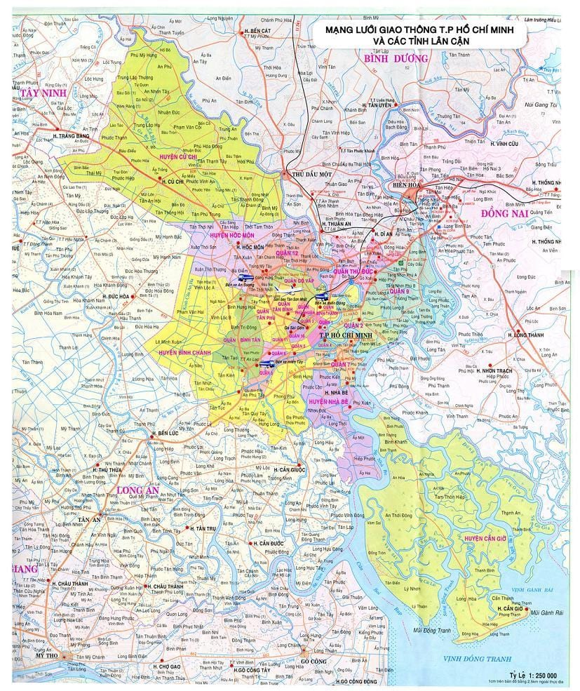 地図tpホーチミン