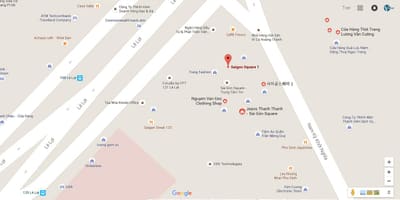 地図のサイゴンスクエア