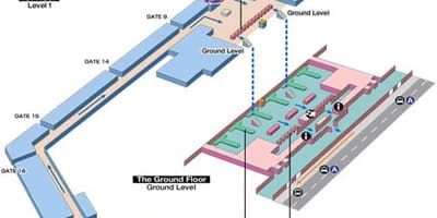 サイゴン空港地図