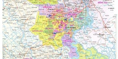 地図tpホーチミン